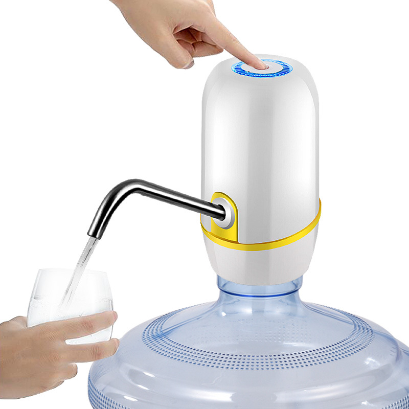 批发桶装水抽水器电动饮水机家用充电矿泉压水器自动上水器吸水器