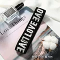 8# Sports Headband - LOVE White Text