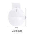 Semicircle transparent