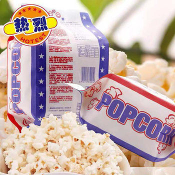 Warm microwave oven popcorn 100g milk flavor strawberry popcorn corn bar KTV night club puffed snacks wholesale