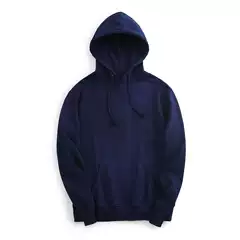 Huang's weaving INDIGO blue 380g hooded pullover vests handmade plant blue Japanese retro hoodie