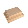 Length 140MM aircraft box small carton wholesale packaging express small carton 3-layer hardened corrugated paper leather case