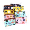 Children's Wallet Cartoon Kitten Candy Color Women's Coin Purse Student Small Wallet Key Card Holder Square Arc