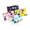 Children's Wallet Cartoon Kitten Candy Color Women's Coin Purse Student Small Wallet Key Card Holder Square Arc