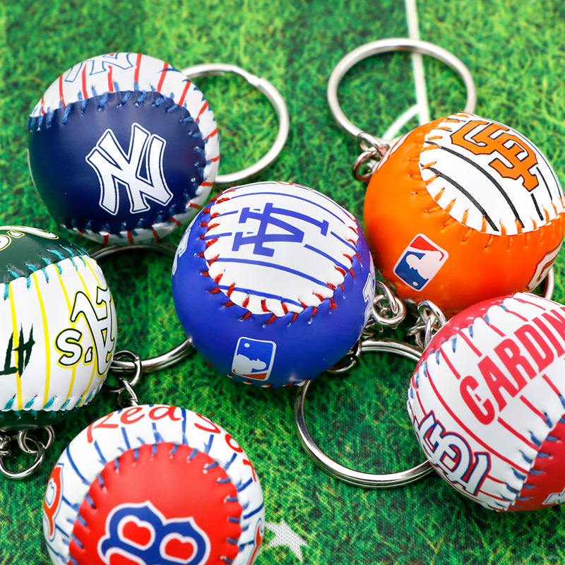 Бейсбольный брелок-подвеска MLB New York Yankees, Подвеска бренда Yankee NY Tide, подвеска для сумки LA Dodgers