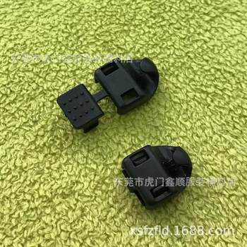 Manufacturers new plastic shoe hook clip plastic shoe buckle sports shoes accessories plastic webbing clip plastic buckle