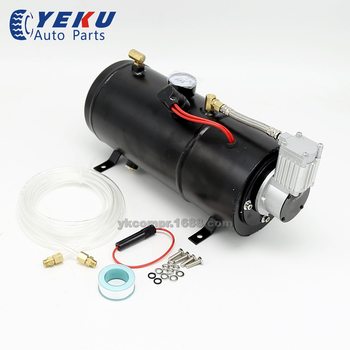 Car modified air pump 12v 150psi 3L air tank modified air pump air compressor car air pump