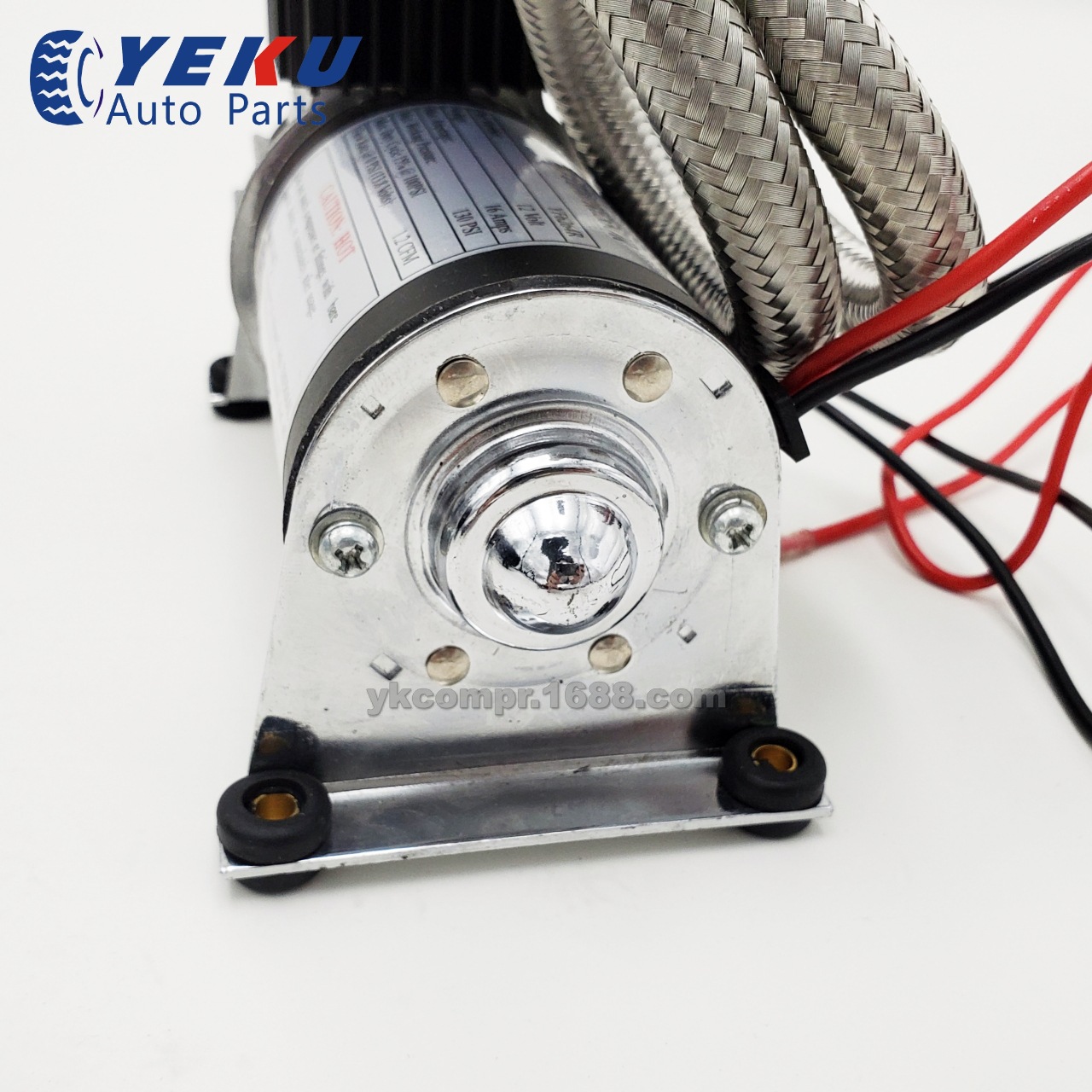 Manufacturer hot sale 12V car modified air pump stainless steel air compressor car air pump 130psi oil-free air pump