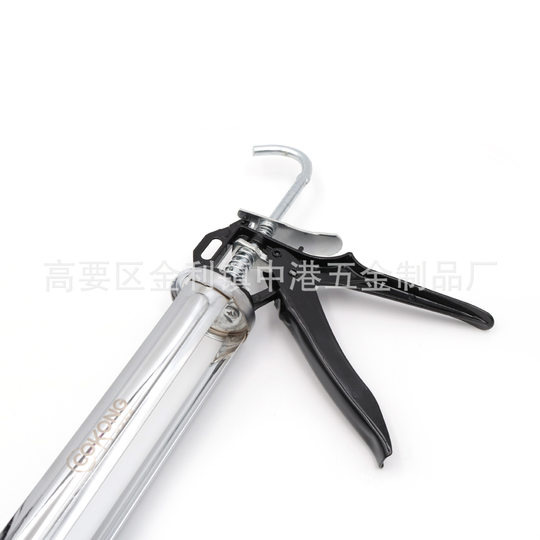 半开式可360°旋转工业玻璃打压胶枪NO.CK-1711装修填缝玻璃胶枪