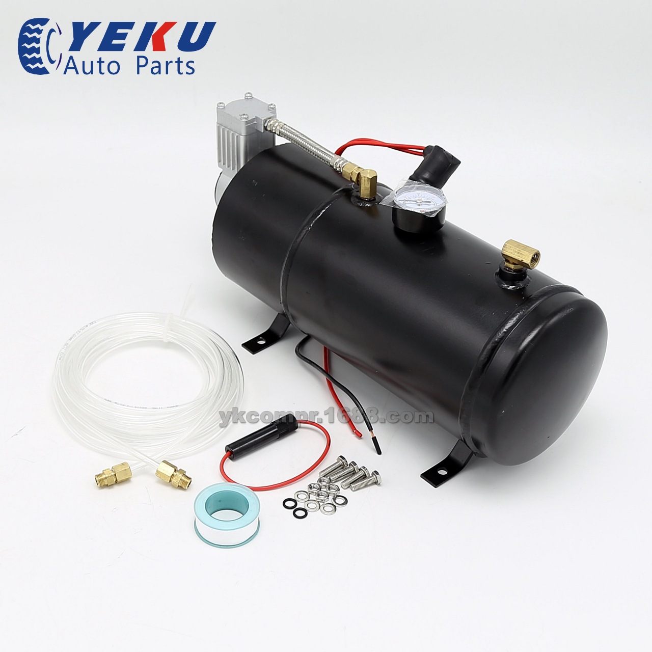 Car modified air pump 12v 150psi 3L air tank modified air pump air compressor car air pump