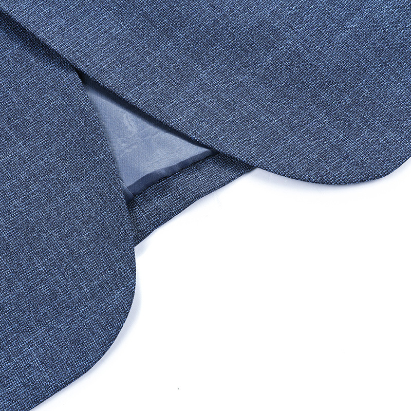 Áo blazer nam dáng ôm phong cách Hàn Quốc màu xanh lam — Màu xanh lam