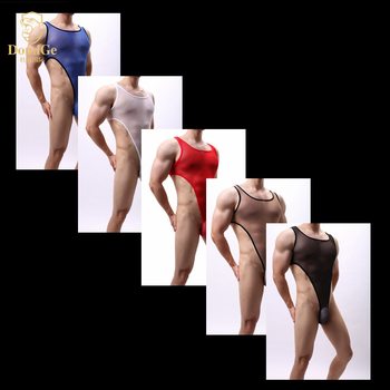 New Domige Fashionable Men's One-Piece Thong 5502 European and American Men's Underwear T/Thong