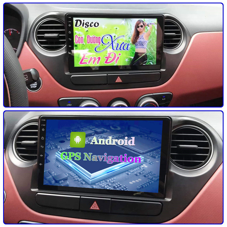 Cross-border goods suitable for Hyundai I10 13-16 reversing Image car Android intelligent GPS navigation