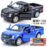 Ma Keying 1:36 Модель пикапа Ford F150 Raptor из сплава, имитирующая автомобиль с откидным верхом, детский игрушечный автомобиль