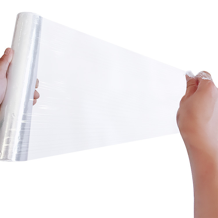 Disposable Cling Film Small Roll Cling Film 15Cm*20Mpe Transparent Film with Sticky Toughness Full Box 100 Rolls