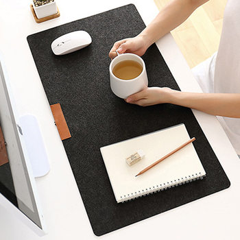 Amazon Large Office Desk Mat Felt Laptop Game Keyboard Mat Summer Sweat-absorbent Advertising Mouse Pad