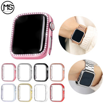 For Apple Watch Fashion PC Diamond Plating iwatch8 Generation Watch Case Apple Watch 7 Generation Protective Shell