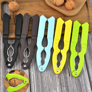 Factory wholesale multifunctional pine nut clip plastic handle walnut clip nut clip crab pliers walnut pliers wholesale