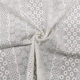 全棉大机绣花 棉布打孔绣花布 女装连衣裙短袖面料 条纹绣花棉布