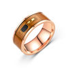 2023 European and American fashion new NFC Mobile Phone label smart ring oil drop Double Dragon ring large quantity favorably