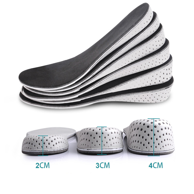 Height increasing insole invisible inner height increasing pad sports warm full pad inner height increasing half pad for men and women 234cm height increasing
