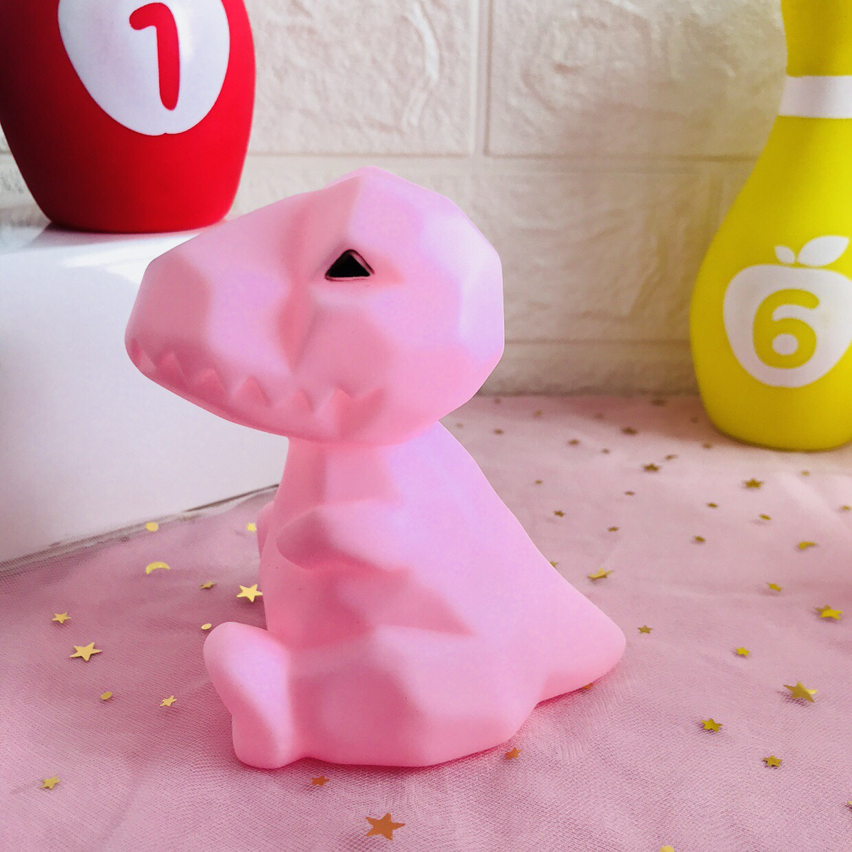 ins热卖款星星云朵太阳独角兽冰淇淋小夜灯 儿童房装饰发光玩具