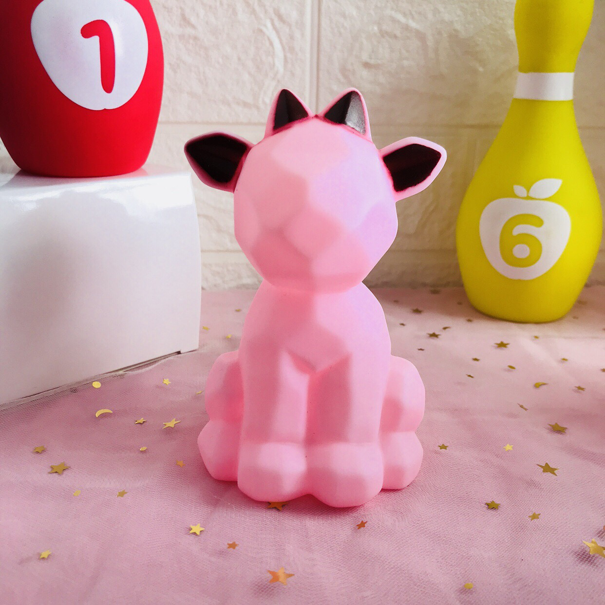 ins热卖款星星云朵太阳独角兽冰淇淋小夜灯 儿童房装饰发光玩具