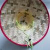 Bamboo Reflective Bucket Hat, Sun Protection and Heat Insulation Film, Rainproof Outdoor Agricultural Tea Picking, Anti-Uv Bucket Hat, Straw Hat
