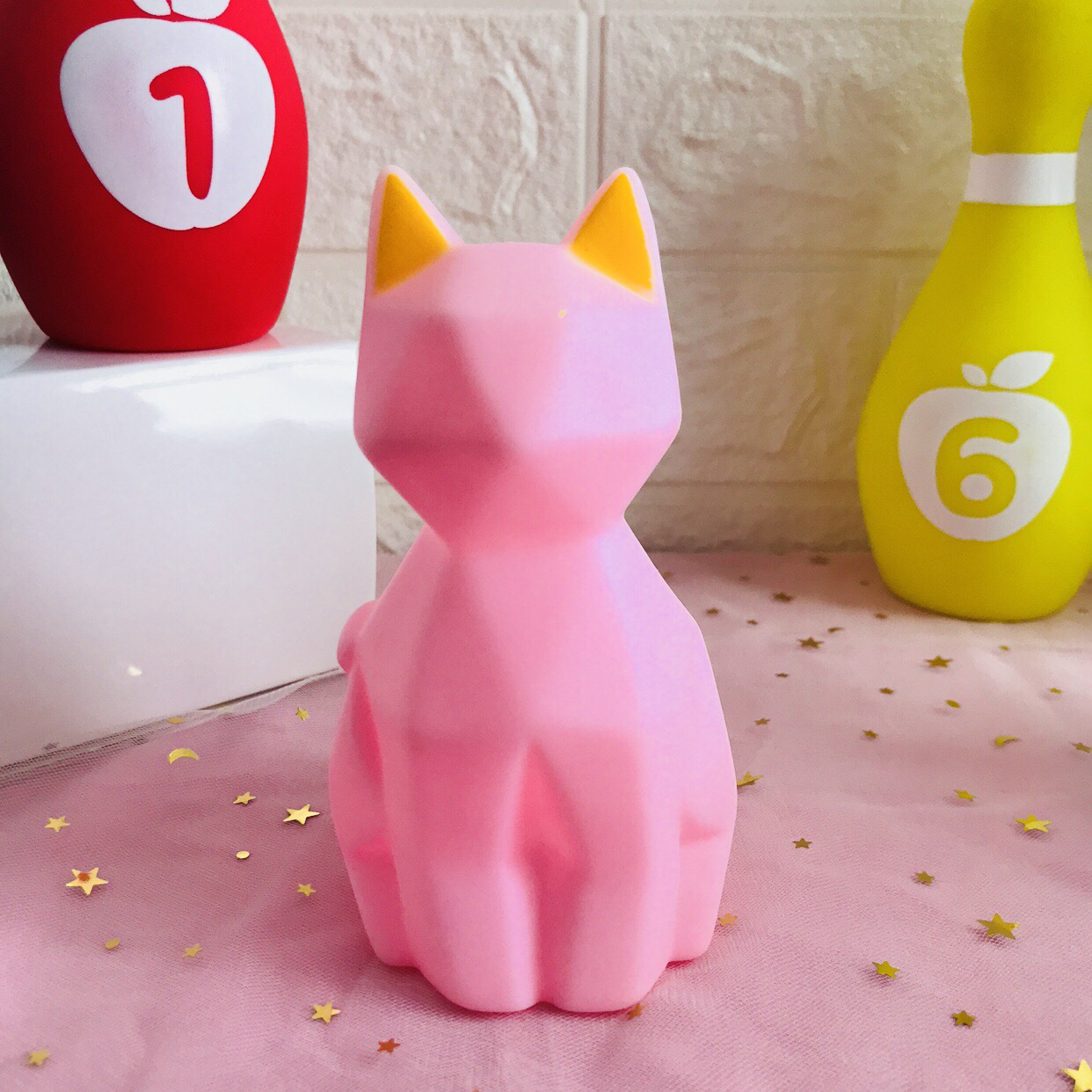 ins热卖款星星云朵太阳独角兽冰淇淋小夜灯 儿童房装饰发光玩具