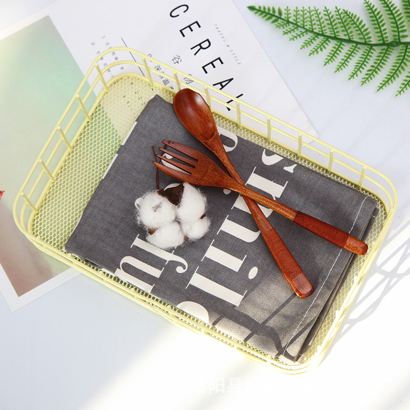 Nordic storage desktop storage basket, storage basket, storage basket, desktop finishing cosmetics storage