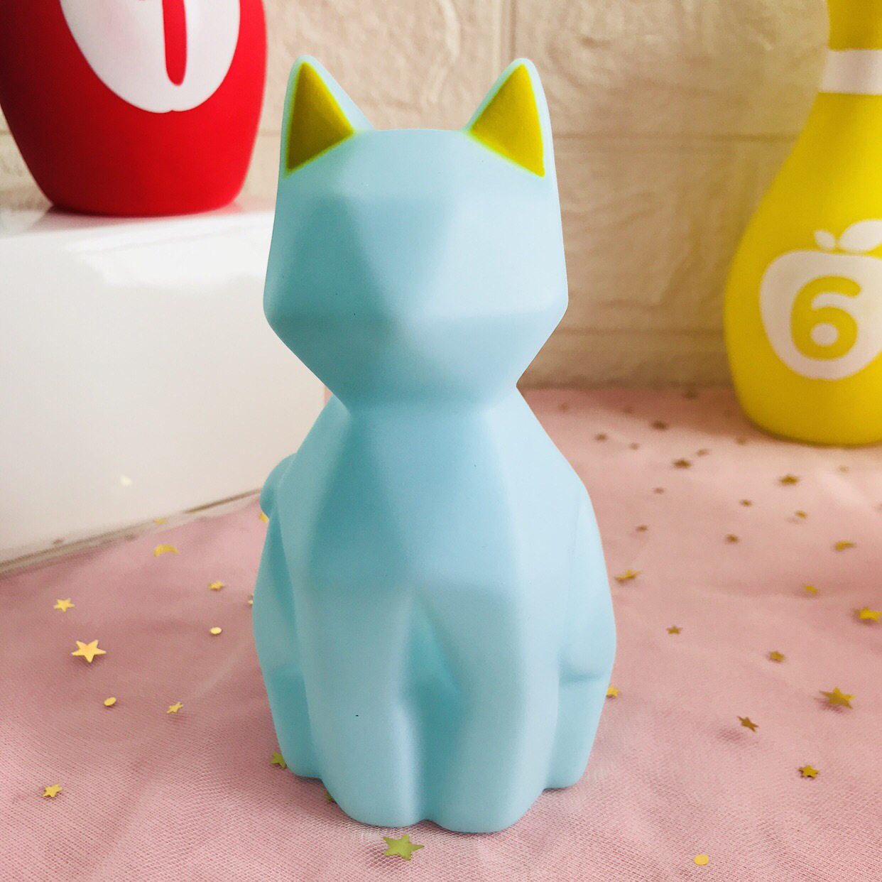 ins热卖款星星云朵太阳独角兽冰淇淋小夜灯 儿童房装饰发光玩具