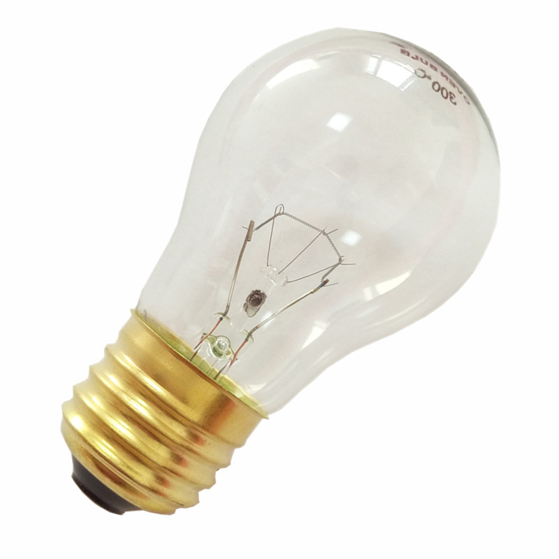 G45 Oven Bulb 300 ℃ E27 Oven High Temperature Resistant Explosion-Proof Light Bulb Insulation Cabinet High Temperature Resistant Light Bulb 500 ℃