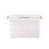 Plastic storage box desktop thickened transparent storage box sundries storage box finishing box toy box snack box storage
