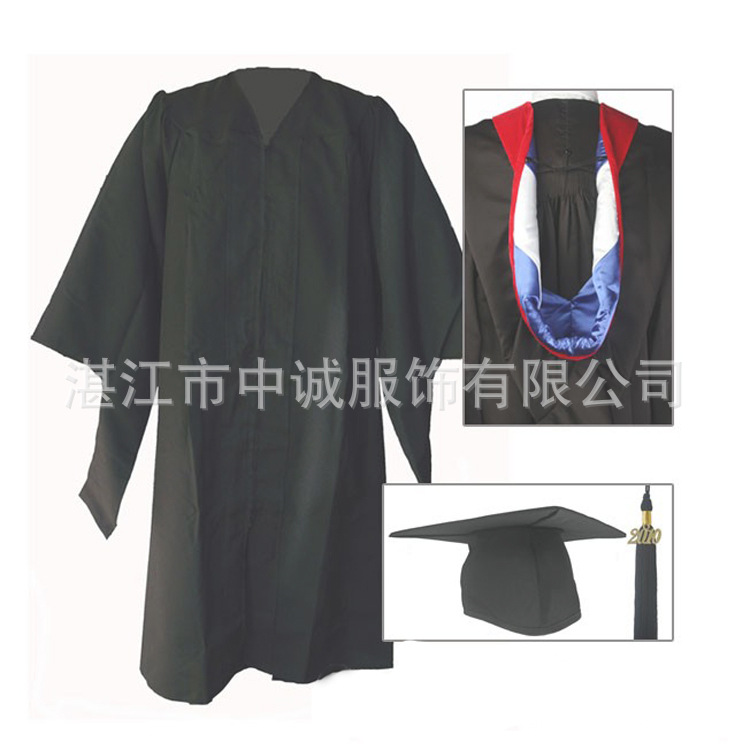 bachelor's uniform, master's uniform,graduation uniform