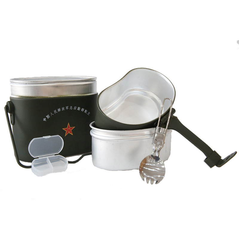 79 German lunch box Outdoor Camping lunch box Three-Piece Set Heatable lunch box Amazon lunch box