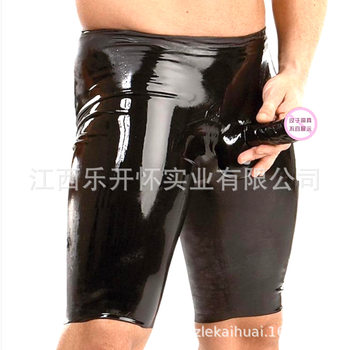 New sexy underwear patent leather tight pants bar clothing nightclub stage ds costume factory direct N988