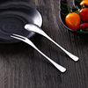 Stainless Steel Dessert Spoon Ice Cream Spoon Coffee Stirring Spoon Fruit Fork Household Fork Ice Spoon Tableware suit