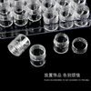 Nail tools storage box 30 grid transparent independent acrylic jewelry storage box glitter sequins bottle wholesale