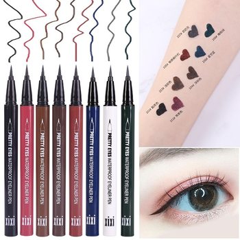 Internet Red Makeup XIXI Holding Makeup Anti-sweat Eyeliner Pen INS Student Cool Black Not Sizzy Liquid Eyeliner Color