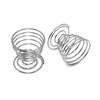 Wholesale Stainless Steel Round Egg Spring Holder Portable Metal Egg Holder Beauty Egg Shelf Color Makeup Egg Puff