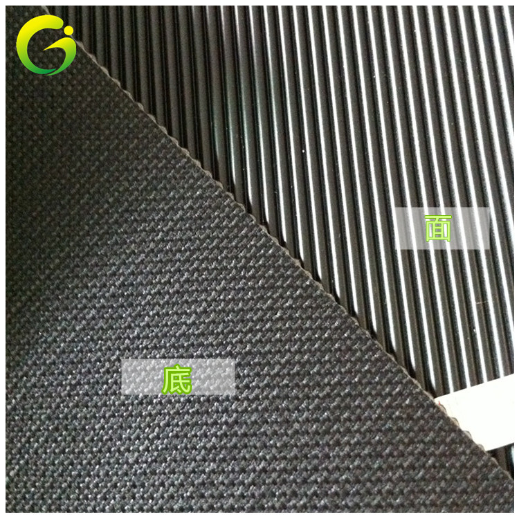 in stock Supply PVC Pinstripe Artificial Leather Scratch Resistant Straight Stripe Luggage Handbags Stationery Leather Fabric