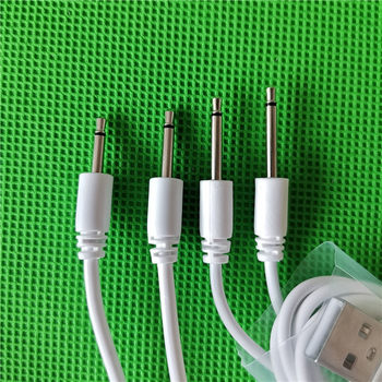 Preferential supply of usb to 2.5 single tone audio pin charging cable exposed 8-23MM length can be produced as required