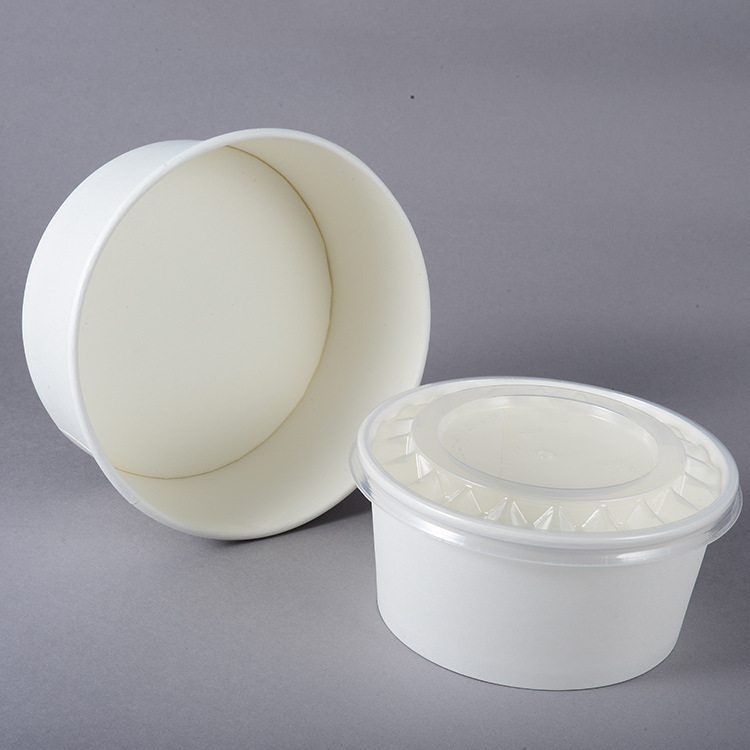 Paper bowl manufacturers spot disposable Kraft paper bowl disposable paper bowl tableware takeaway soup bowl porridge bowl snacks paper bowl