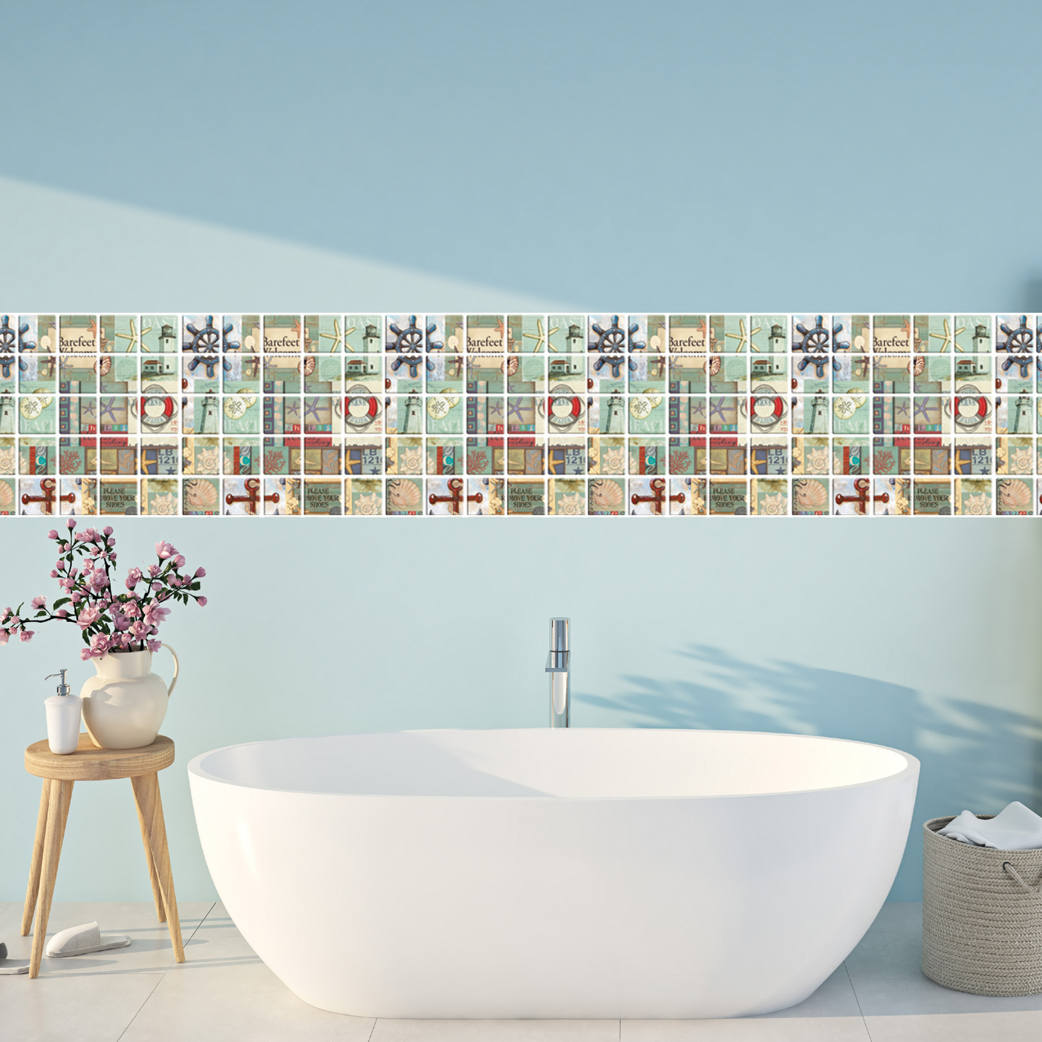 现货批发3d立体防水隔热吸音背景墙墙贴自粘墙纸厂家批发