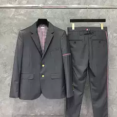 TB men's suit suit British style handsome trendy winter business Korean style elegant slim wool suit jacket