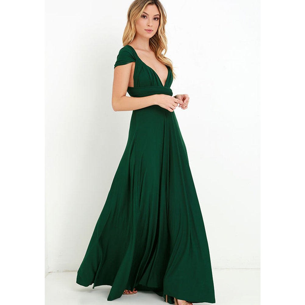 Cross Back Sexy Maxi Dress Adjustable Straps Elegant Design Perfect for Parties Wholesale Available