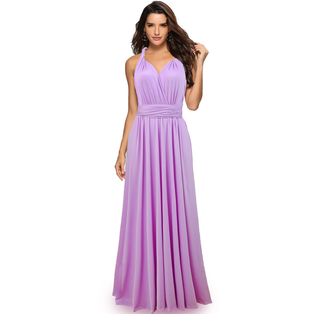 Cross Back Sexy Maxi Dress Adjustable Straps Elegant Design Perfect for Parties Wholesale Available