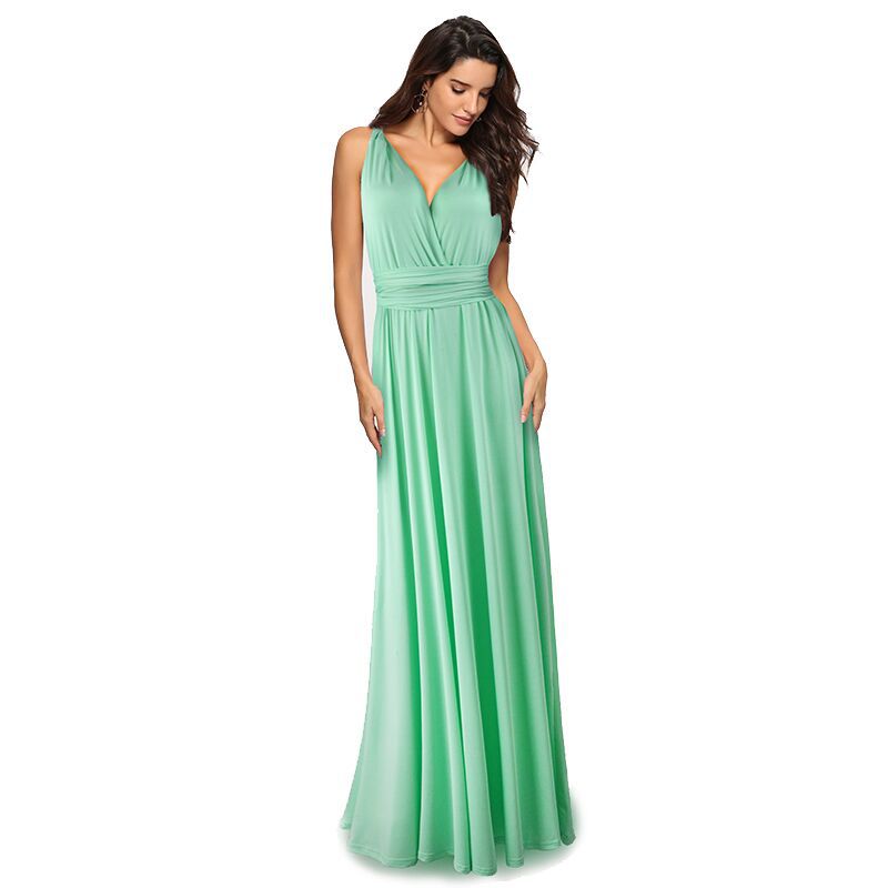 Cross Back Sexy Maxi Dress Adjustable Straps Elegant Design Perfect for Parties Wholesale Available