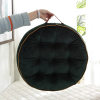 Modern Simple Japanese Style Thickened Tatami Futon Round Cushion Dutch Velvet Solid Color Bed and Breakfast Bay Window Cushion Wholesale