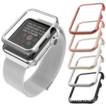 Applicable to Apple Watch3/4/5/6/7 generation aluminum alloy frame trend 45/ 49mm case protective cover